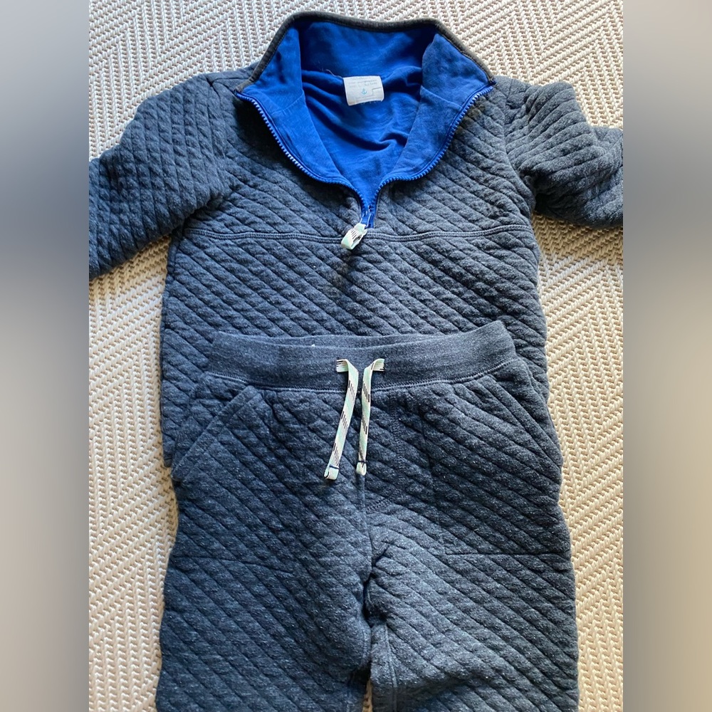 Super Cute Little boys Crewcuts Sweat Suit